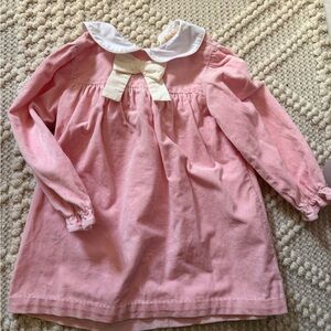 The Beaufort Bonnet Company Pink Dress with White Collar